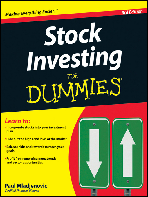 Title details for Stock Investing For Dummies® by Paul Mladjenovic - Available